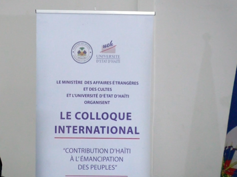 Colloque international sur la « Contribution de la République d’Haïti à l’émancipation des peuples »: intervention du ministre Jean Victor Généus
